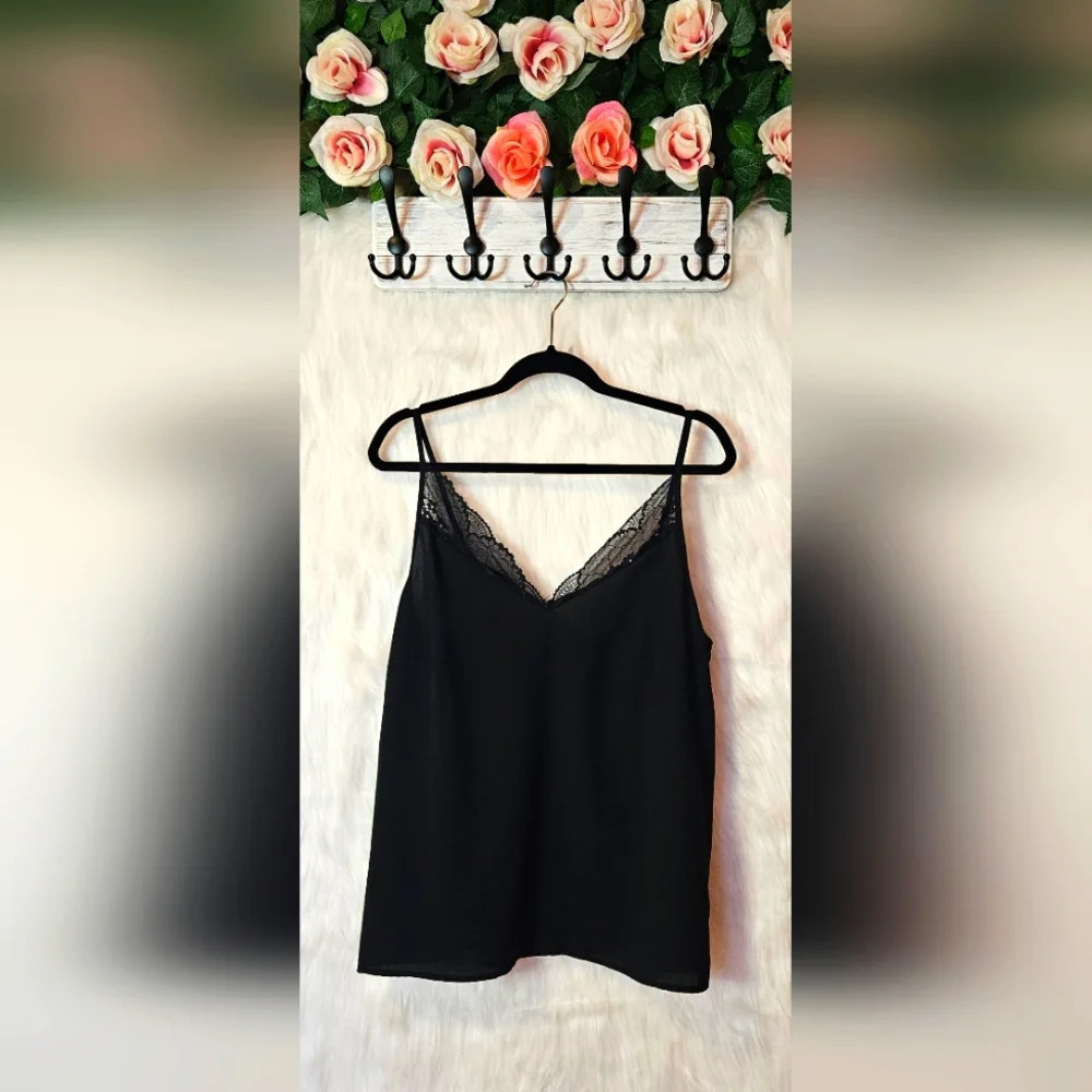 Shein Curve Classic Lace Front Camisole